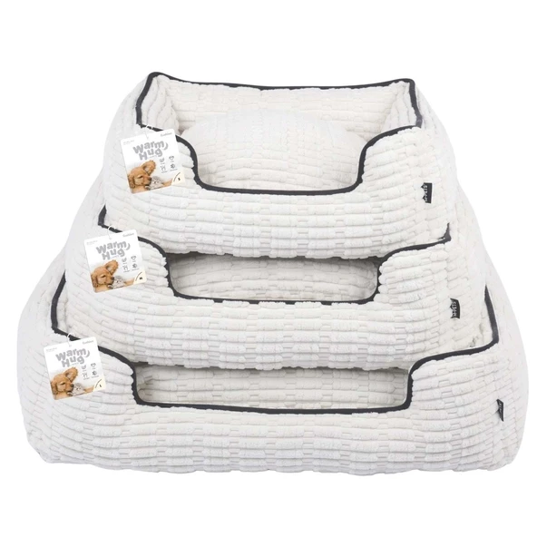 M-Pets Warm Hug Yatak (M) White - Resim 6