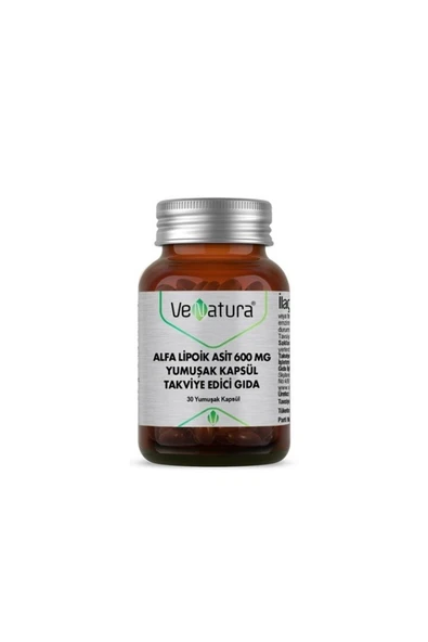 VeNatura Alfa Lipoik Asit 600 MG 30 Kapsül ürün görseli 1