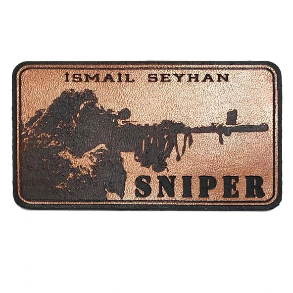 KESKİN NİŞANCI Deri İsimlik  - SNIPER İsimlik ürün görseli 1