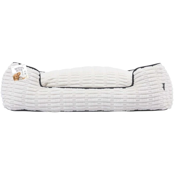 M-Pets Warm Hug Yatak (M) White - Resim 3