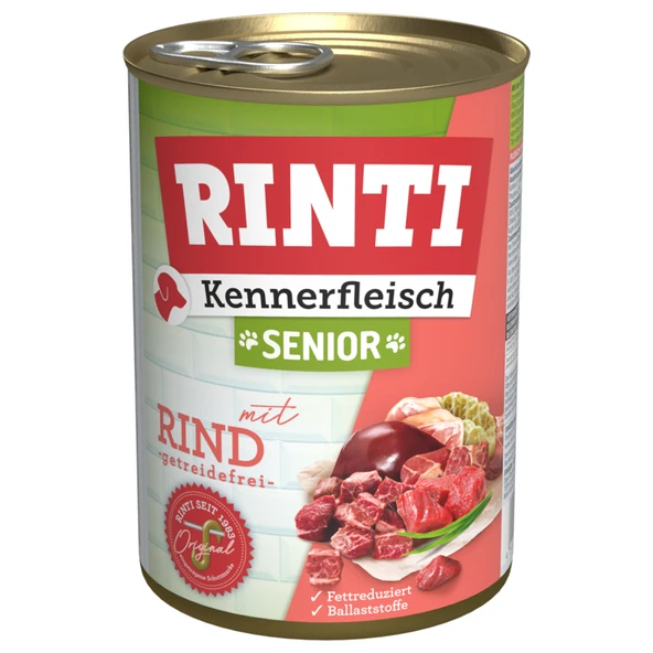 Rinti Dana Etli Konserve Yaşlı Köpek Maması 400g ürün görseli 1