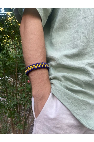 Paracord Bileklik Fenerbahçe Shark modeli ürün görseli 1