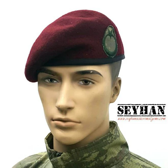 Bordo Bere - Özel Kuvvetler (Armalı) ürün görseli 1
