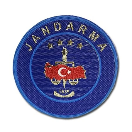 Jandarma Asayiş Arması Cırtlı Patch, Askeri Peç ürün görseli 1