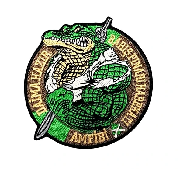 AMFİBİ BARIŞ PINARI HAREKATI PEÇ - Arma - Askeri Patch ürün görseli 1