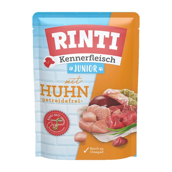 Rıntı Tavuklu Pouch Yavru Köpek Maması 400g ürün görseli 1