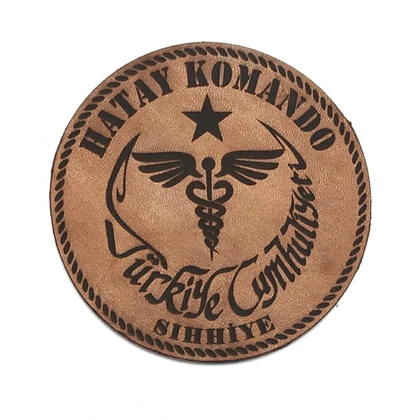 HATAY KOMANDO Deri PEÇ - Arma - Askeri Patch ürün görseli 1