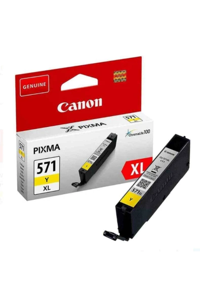 Lazer Ofis Malzemeleri Canon CLI571XL Sarı Muadil Kartuş 0,675K ürün görseli 1