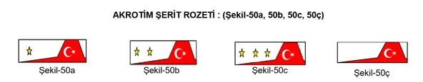 Akrotim Şerit Rozeti - Resim 2