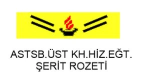 Astsb. Üst. Kh. Hiz. Eğt. Şerit Rozeti ürün görseli 1