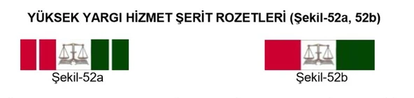 Yüksek Yargı Şerit Rozeti ürün görseli 1