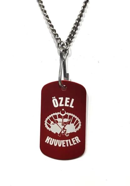 ÖZEL KUVVETLER Renkli Künye ürün görseli 1
