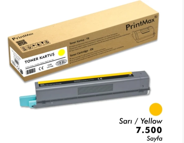 Lexmark C925 Sarı Muadil Toner 7.500 SAYFA  c925 / 925 c925h2yg ürün görseli 1