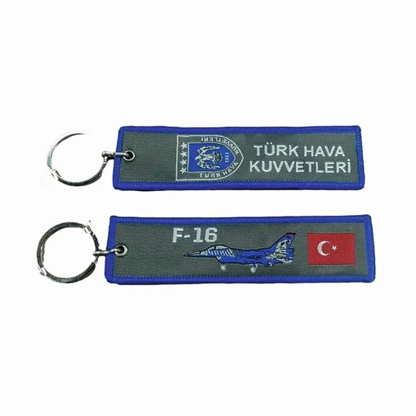 Hava Kuvvetleri Nano Örme Anahtarlık - Kumaş Anahtarlık ürün görseli 1