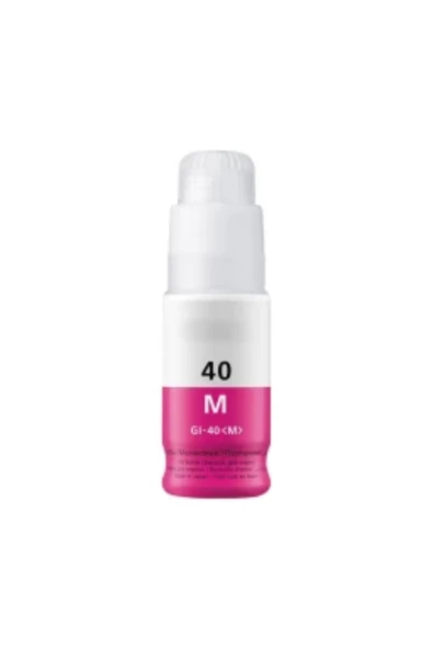 Lazer Ofis Malzemeleri Canon Gi-40 Kırmızı Muadil Mürekkep 70 Ml. ürün görseli 1