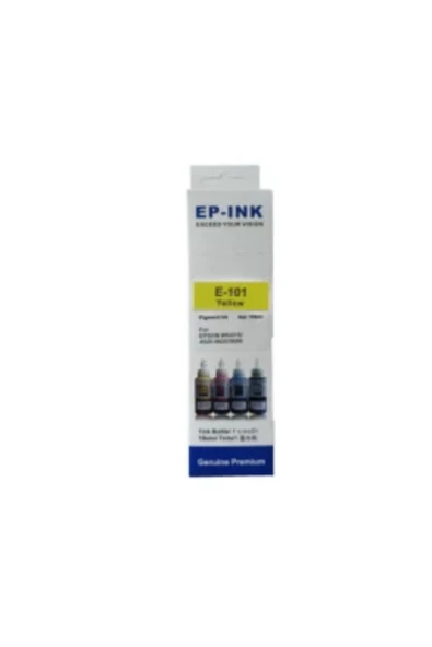 Lazer Ofis Malzemeleri Epson 101 Sarı Muadil Mürekkep 70 Ml. ürün görseli 1
