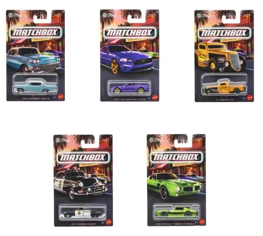 Matchbox Classic Muscle Cars 5'li Set GGF12 986J ürün görseli 1