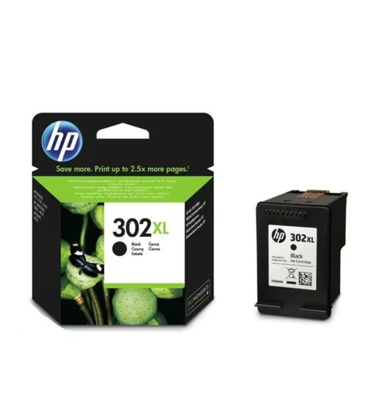 Hp 302XL Siyah Orjinal Kartuş 480 SAYFA deskjet 3634 / 3630 / envy 4516 / officejet 4652 / 5230 1110 ürün görseli 1