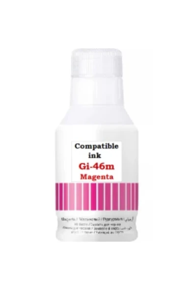 Lazer Ofis Malzemeleri Canon Gi-46 Kırmızı Muadil Mürekkep 135 Ml. ürün görseli 1