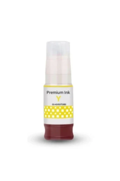 Lazer Ofis Malzemeleri Canon Gi-43 Sarı Muadil Mürekkep 70 Ml. ürün görseli 1