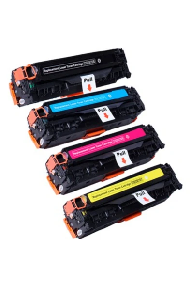 Lazer Ofis Malzemeleri Hp CC530A/CE410A/CF380A Siyah Muadil Toner 3,2k ürün görseli 1