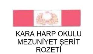 Harp Okulu Mezuniyet Şerit Rozeti (Kara Kuvvetleri) ürün görseli 1