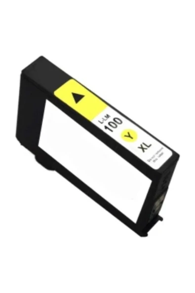 Lazer Ofis Malzemeleri Lexmark 100XL Sarı Muadil Kartuş 0,6k ürün görseli 1