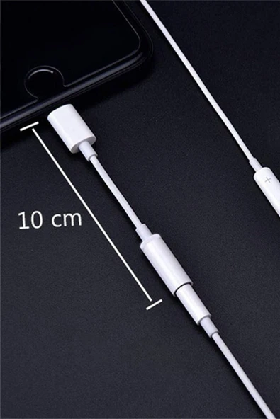 Iphone 7 8 Plus X 11 12 13 Pro Uyumlu Lightning Kulaklık Çevirici Aux Dönüştürücü Aparat Bluetooth ürün görseli 1