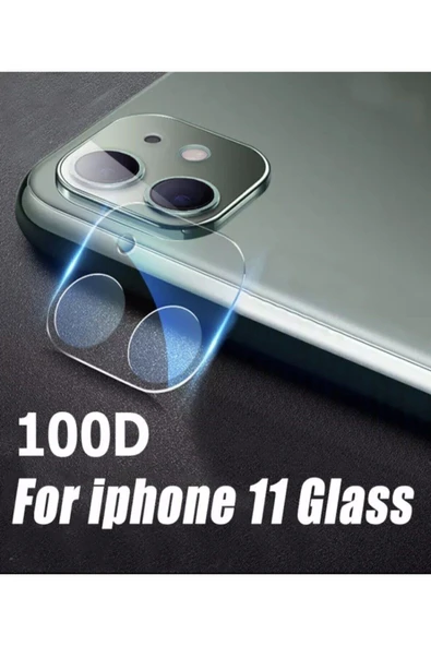 Iphone 11Uyumlu  Arka Kamera Lens Koruma Nano Temperli Camı Kamera Koruma Koruyucu 9h Cam ürün görseli 1
