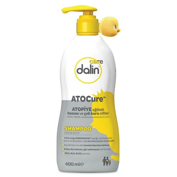 Dalin Care Atocure Saç ve Vücut Şampuanı 400 ml ürün görseli 1