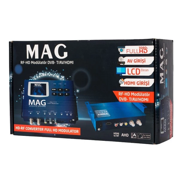 Mag MG-17313 HD-RF Converter Full HD Encoder Modülatör - Resim 3