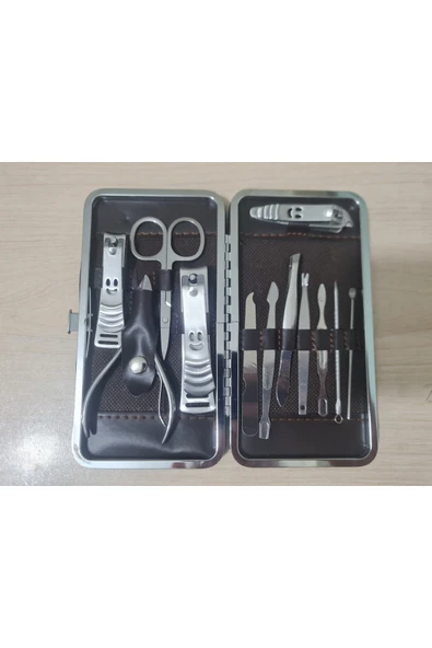 Manikür Pedikür Seti 13 Parça El Ayak Tırnak Bakımı Tırnak Makası Profesyonel Full Set ürün görseli 1