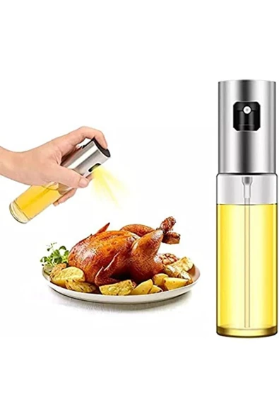 Çok Amaçlı Spreyli Sızdırmaz Cam Şişe Yağdanlık Limon Sirke Sos Püskürtücü Dağıtıcı Sprey ürün görseli 1