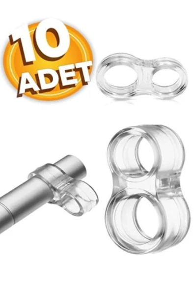 PLASTİK KAPI KOLU STOPERİ KAPI KOLU TAMPONU 10 ADET ürün görseli 1