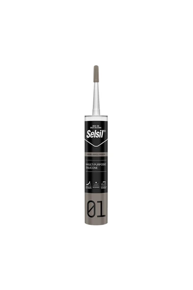 Genel Amaçlı Silikon (ŞEFFAF) 280gr ürün görseli 1