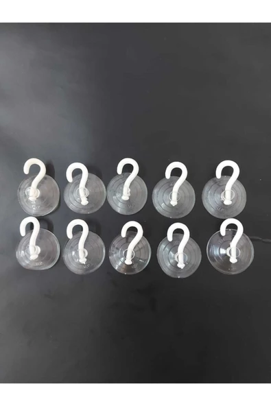 Vantuz Öpücük Askılı 10'lu ürün görseli 1