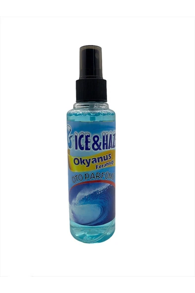 Okyanus Kokulu Ferah Oto Ev Oda Sprey Parfüm İce&Haze 170 ml ürün görseli 1