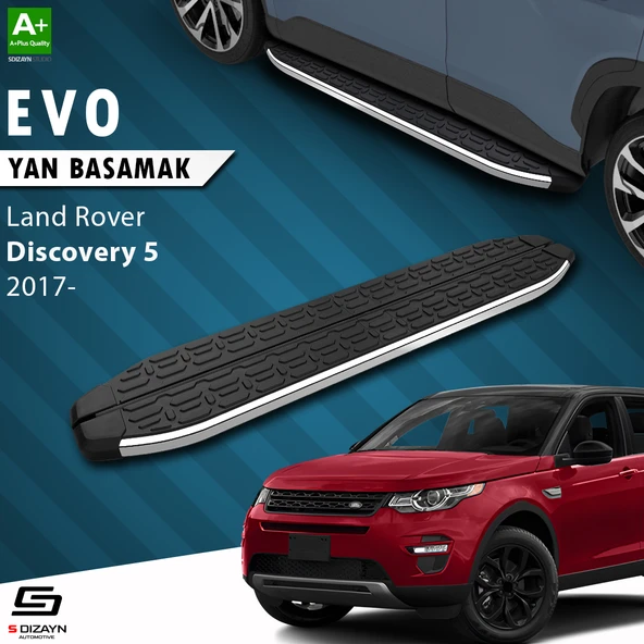 S-Dizayn Land Rover Discovery 5 Evo Krom Yan Basamak 193 Cm 2017 Üzeri A+ Kalite ürün görseli 1