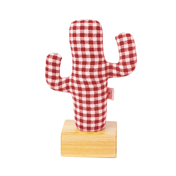 Kayıgo Cactus Lavanta Dolgulu Notluk - Kırmızı Pötikare ürün görseli 1