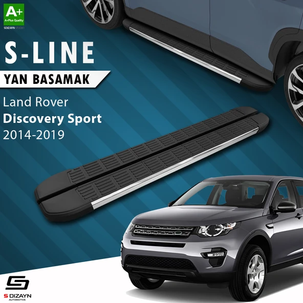 S-Dizayn Land Rover Discovery Sport S-Line Krom Yan Basamak 183 Cm 2014-2019 A+ Kalite ürün görseli 1