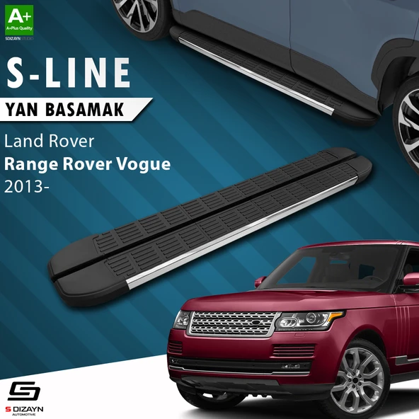 S-Dizayn Land Rover Rover Range Rover Vogue 3 S-Line Krom Yan Basamak 193 Cm 2013 Üzeri A+ Kalite ürün görseli 1