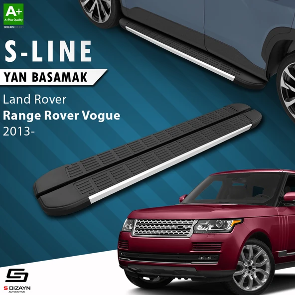 S-Dizayn Land Rover Rover Range Rover Vogue 3 S-Line Aluminyum Yan Basamak 193 Cm 2013 Üzeri A+ Kalite ürün görseli 1