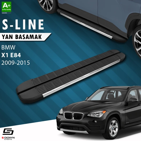 S-Dizayn Bmw X1 E84 S-Line Krom Yan Basamak 183 Cm 2009-2015 A+ Kalite ürün görseli 1
