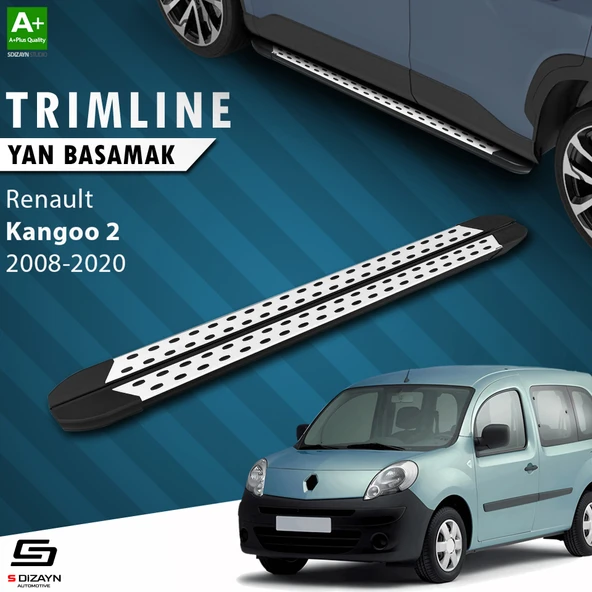 S-Dizayn Renault Kangoo 2 TrimLine Gri Yan Basamak 193 Cm 2008-2020 A+ Kalite ürün görseli 1