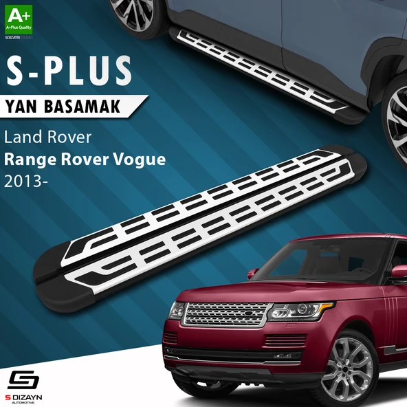 S-Dizayn Land Rover Rover Range Rover Vogue 3 S-Plus Gri Yan Basamak 193 Cm 2013 Üzeri A+ Kalite ürün görseli 1