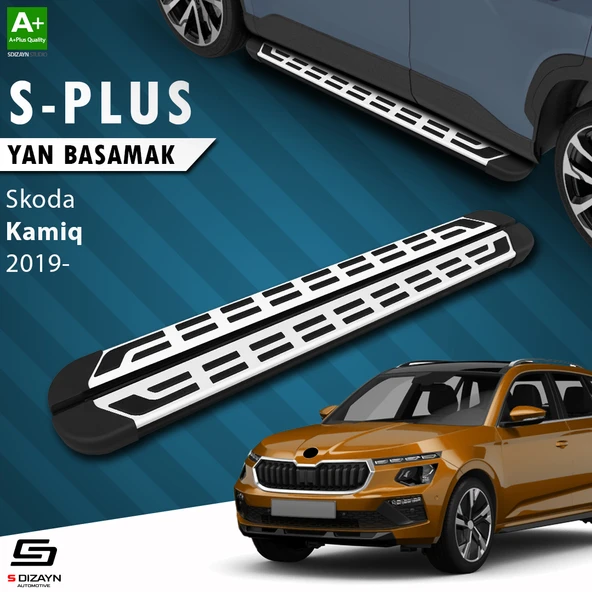 S-Dizayn Skoda Kamiq S-Plus Gri Yan Basamak 183 Cm 2019 Üzeri A+ Kalite ürün görseli 1