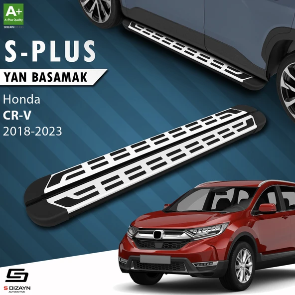 S-Dizayn Honda CR-V 5 S-Plus Gri Yan Basamak 173 Cm 2018-2022 A+ Kalite ürün görseli 1