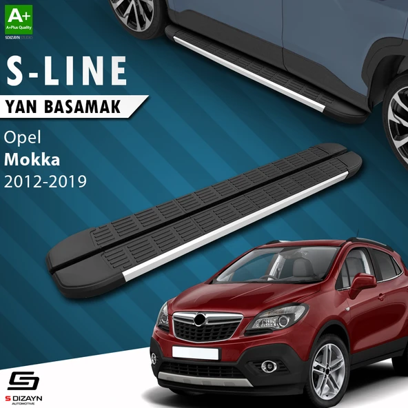 S-Dizayn Opel Mokka S-Line Aluminyum Yan Basamak 163 Cm 2012-2019 A+ Kalite ürün görseli 1