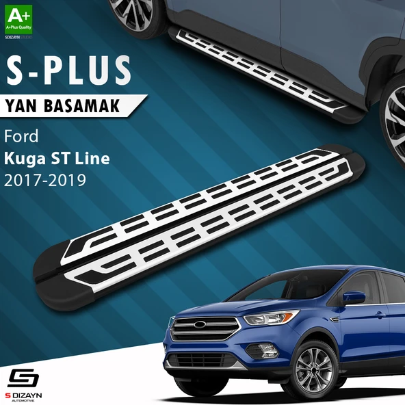 S-Dizayn Ford Kuga 2 ST-Line S-Plus Gri Yan Basamak 183 Cm 2017-2019 A+ Kalite ürün görseli 1
