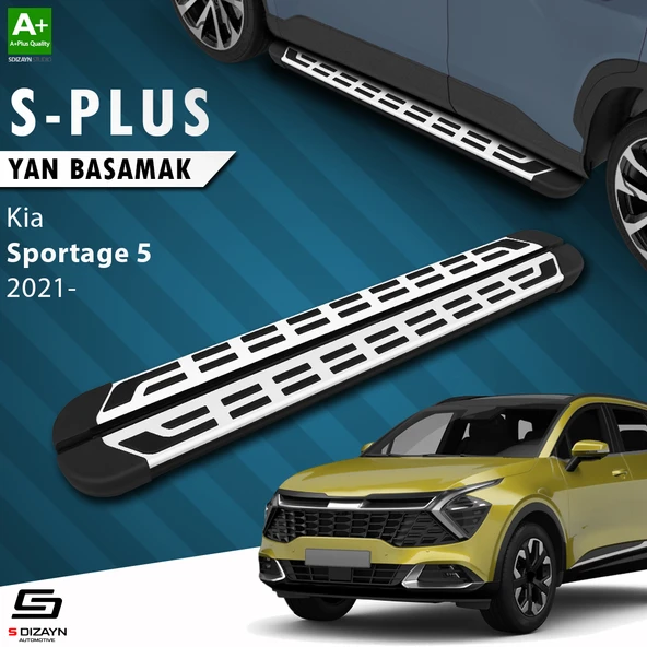 S-Dizayn Kia Sportage 5 S-Plus Gri Yan Basamak 173 Cm 2021 Üzeri A+ Kalite ürün görseli 1